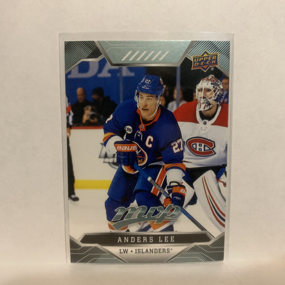 #116 Anders Lee New York Islanders 2019-20 Upper Deck MVP Hockey Card LJ