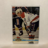 #106 Kelly Miller Washington Capitals 1991-92 Topps Stadium Club Hockey Card LJ