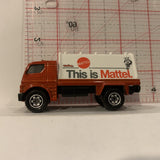 Red Billboard Truck Mattel ©2003 Matchbox Diecast Car GB