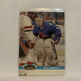 #115 Ron Tugnutt Quebec Nordiques 1991-92 Topps Stadium Club Hockey Card LK