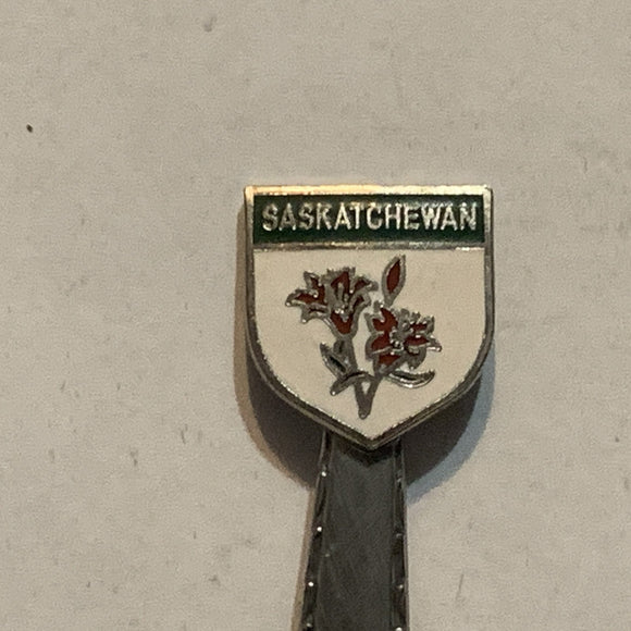 Saskatchewan Prairie Lily Collectable Souvenir Spoon BD