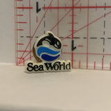 Sea World Killer Whale Orca Lapel Hat Pin