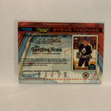 #109 Steve Thomas Chicago Blackhawks 1991-92 Topps Stadium Club Hockey Card LL