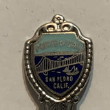 Ports of Call San Pedro California Collectable Souvenir Spoon BF