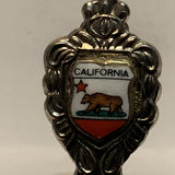 California Bear Crest Emblem Collectable Souvenir Spoon BF