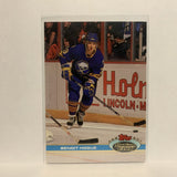 #157 Benoit Hogue Buffalo Sabres 1991-92 Topps Stadium Club Hockey Card LO