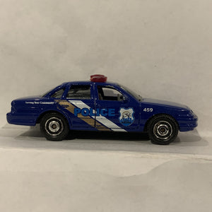 Blue  City Police Ford Crown Victoria ©1996 Matchbox AC