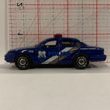 Blue  City Police Ford Crown Victoria ©1996 Matchbox AC