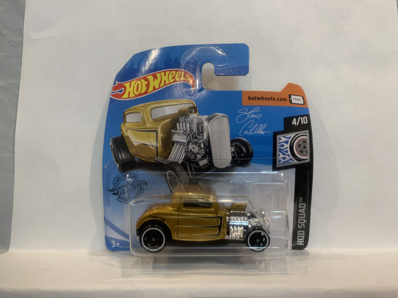 Copper '32 Ford Rod Squad 2019 Hot Wheels Short Card New Diecast Cars AA