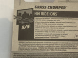 Orange Grass Chomper HW Ride Ons 2018 Hot Wheels Long Card New Diecast Cars AA