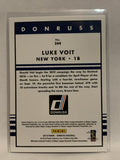 #244 Luke Voit Black New York Yankees 2019 Donruss Baseball Card