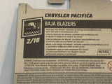Red Chrysler Pacifica Baja Blazers 2018 Hot Wheels Long Card New Diecast Cars AA
