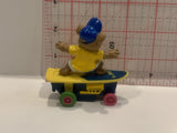 BooBoo Bear Riding a Skateboard Action Figure Toy