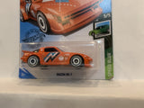 Orange Mazda RX-7 Speed Blur 2018 Hot Wheels Long Card New Diecast Cars AA