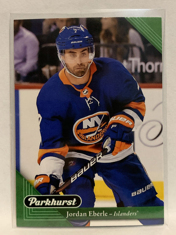 #151 Jordan Eberle New York Islanders 2017-18 Parkhurst Hockey Card