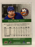 #151 Jordan Eberle New York Islanders 2017-18 Parkhurst Hockey Card