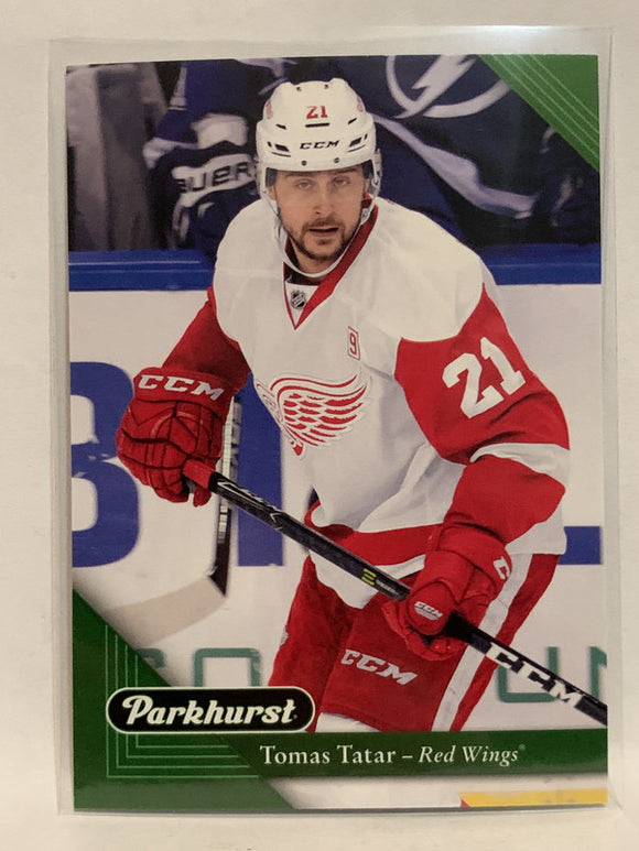 #87 Tomas Tatar Detroit Red Wings 2017-18 Parkhurst Hockey Card