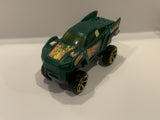 Green Baja Truck 2013 Mcdonalds Hot Wheels Car Vehicle Toy