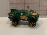 Green Baja Truck 2013 Mcdonalds Hot Wheels Car Vehicle Toy