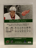 #83 Dylan Larkin Detroit Red Wings 2017-18 Parkhurst Hockey Card