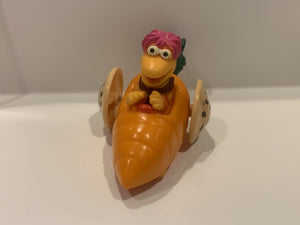 Gobo Carrot Car Fraggle Rock Mcdonalds 1988 Car Vehicle Toy