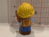 Construction Worker Mattel 2015 Figurine Toy