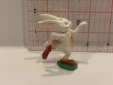 Running Racing Easter Bunny 1988 Funrise Figurine Toy