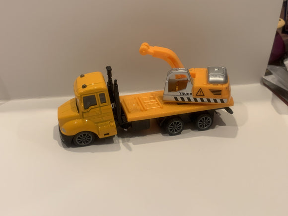 Orange Tonka Crane Truck Car Vehicle Toy