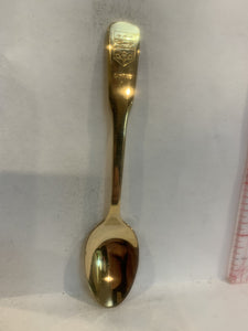 Quebec Crest Emblem Souvenir Spoon