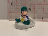 Luigi on a Cloud Nintendo 1989 Figurine Toy