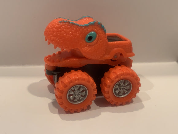 Red Dino Truck Car Vehicle Toy