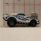 White Cosmic Blues ©1972 Matchbox Diecast Car GN