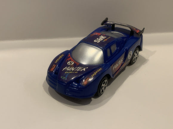 Blue Hunter Racer Car Vehicle Toy