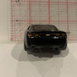 Black Chevy Camaro Concept Hot Wheels Diecast Car GO