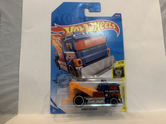 Blue Heavy Hitcher Experimotors 2018 Hot Wheels Long Card New Diecast Cars AB