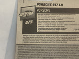 Blue Porsche 917 LH Porsche 2018 Hot Wheels Long Card New Diecast Cars AB