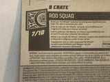 Grey 8 Crate Rod Squad 2018 Hot Wheels Long Card New Diecast Cars AB