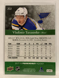 #202 Vladimir Tarasenko St louis Blues 2017-18 Parkhurst Hockey Card