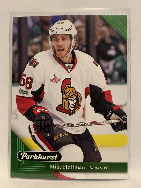 #163 Mike Hoffman Ottawa Senators 2017-18 Parkhurst Hockey Card