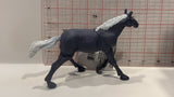 Grey Horse White Mane Toy Animal