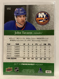 #150 John Tavares New York Islanders 2017-18 Parkhurst Hockey Card