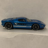 Blue 2005 Ford GT 1/62 ©2004 Matchbox Diecast Car BE