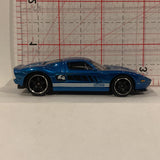 Blue 2005 Ford GT 1/62 ©2004 Matchbox Diecast Car BE