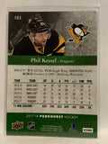 #183 Phil Kessel Pittsburgh Penguins 2017-18 Parkhurst Hockey Card