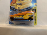 Yellow Emboss This The Embosser Experimotors 2018 Hot Wheels Long Card New Diecast Cars AB