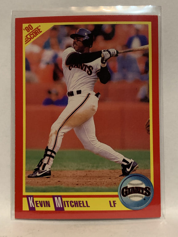 Kevin Mitchell 1990 Topps #401 San Francisco Giants Baseball Card