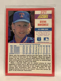 #221 Steve Buechele Texas Rangers 1990 Score Baseball Card