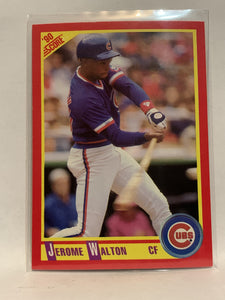 #229 Jerome Walton Chicago Cubs 1990 Score Baseball Card