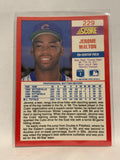 #229 Jerome Walton Chicago Cubs 1990 Score Baseball Card