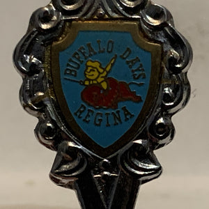 Buffalo Days Regina Saskatchewan Collectable Souvenir Spoon BV